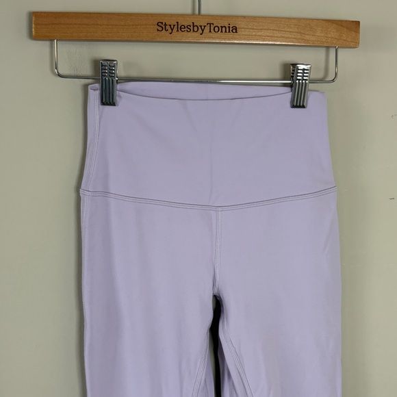 Lululemon Align High Rise Pant 28 inch Lavender Dew Legging Nulu Sz 4 - Picture 6 of 14